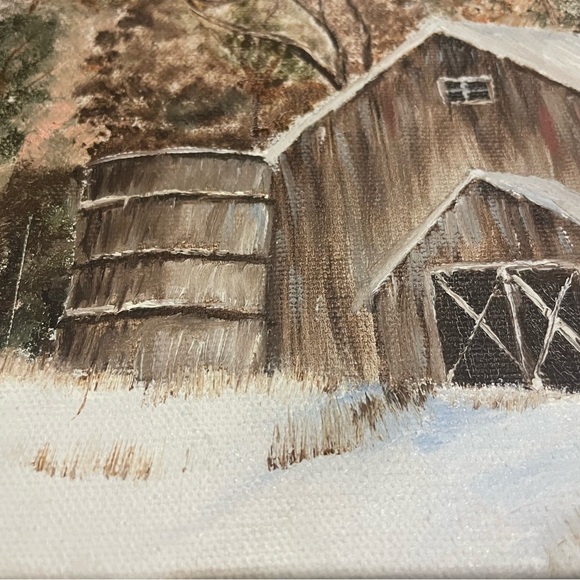 Original Framed Oil on Canvas Painting by Tommie L - Picture 4 of 7